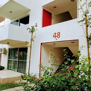 Apartamento Depto 5 Personas Alberca Estcinmto Seguridad 24 7, Puerto Vallarta
